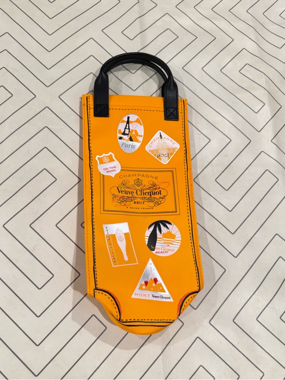 NWT Veuve Clicquot Bottle Gift Bag